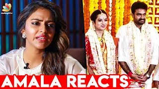 Amala Paul Reacts to Ex-husband AL Vijay's Marriage I Latest Tamil Cinema News