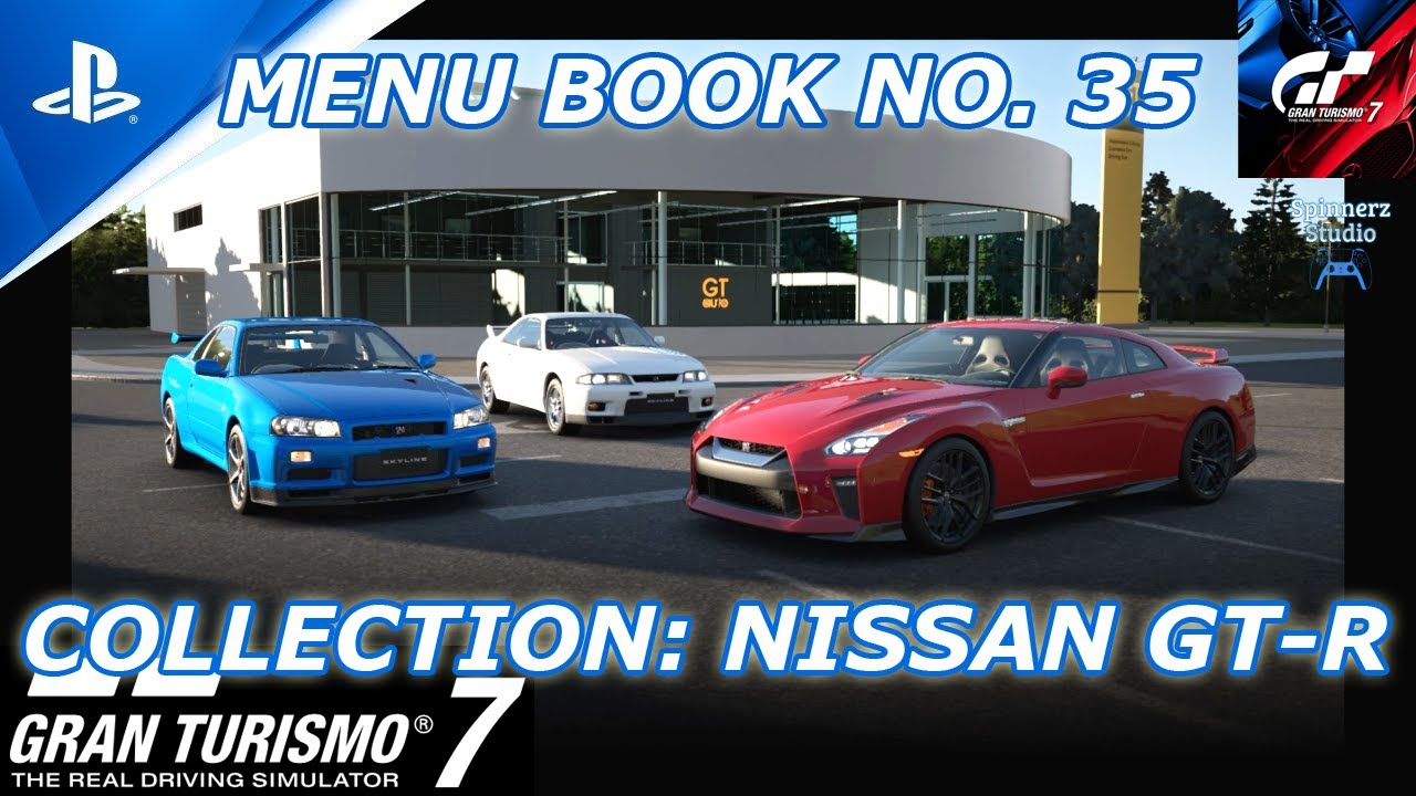 Gran Turismo 7 Cafe Menu Book No. 35 | GT7 Book No. 35 | Collection ...