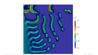 The Gray Scott Model (Pattern 4) ∇ OpenFOAM®