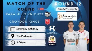 NPLSA Round 12 Para Hills Knights vs Croydon Kings