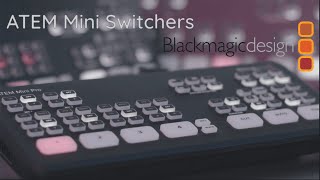 Blackmagic Design ATEM Mini Comparison | Mini, Mini Pro, & Mini Pro ISO