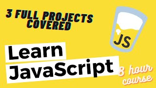 Learn JavaScript in 1 video - Advanced JavaScript Crash Course + Projects 🔥