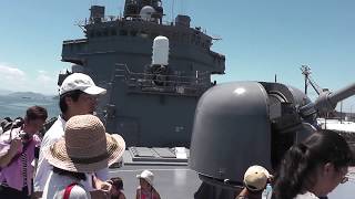 護衛艦さみだれ艦内展示 玉島ハーバーフェスティバル 20150726