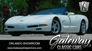 2000 Chevrolet Corvette Convertible For Sale Gateway Classic Cars of Orlando Stock#2635
