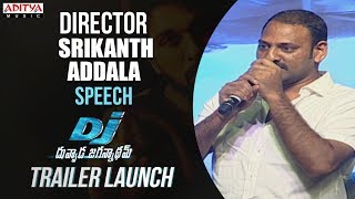 Director Srikanth Addala Speech At DJ Duvvada Jagannadham Trailer Launch