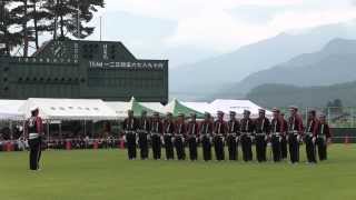 平成26年長野県ラッパ吹奏大会　松本市消防団ラッパ隊