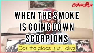 WHEN THE SMOKE IS GOING DOWN | Scorpions | Alex Jigz Cover