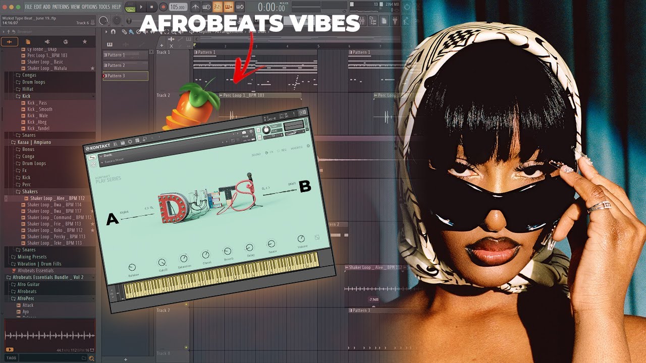 How To Make Afro Beats From Scratch Fl Studio Tutorial Youtube