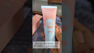 unboxing video daily forever 52 new primer #makeup #unboxing #myntra #foryou