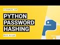 Hashing passwords with Python and Bcrypt