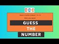 'Guess the Number' project - JavaScript Beginner Project Tutorial