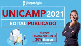 UNICAMP 2021: Edital publicado
