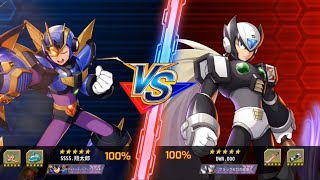 【月杯】エキシビションマッチ SSSS.翔太郎 VS DWN.000(X アルティメットアーマー視点)【ロックマンX DiVE】