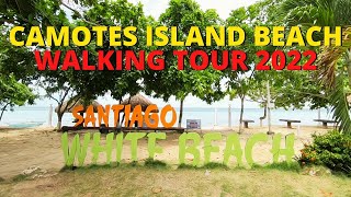 Camotes Island, Cebu 2022 | Beach Walking Tour | Santiago White Beach