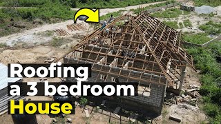 Roofing Cost for a 3-Bedroom House in Ghana: Covering Woodwork