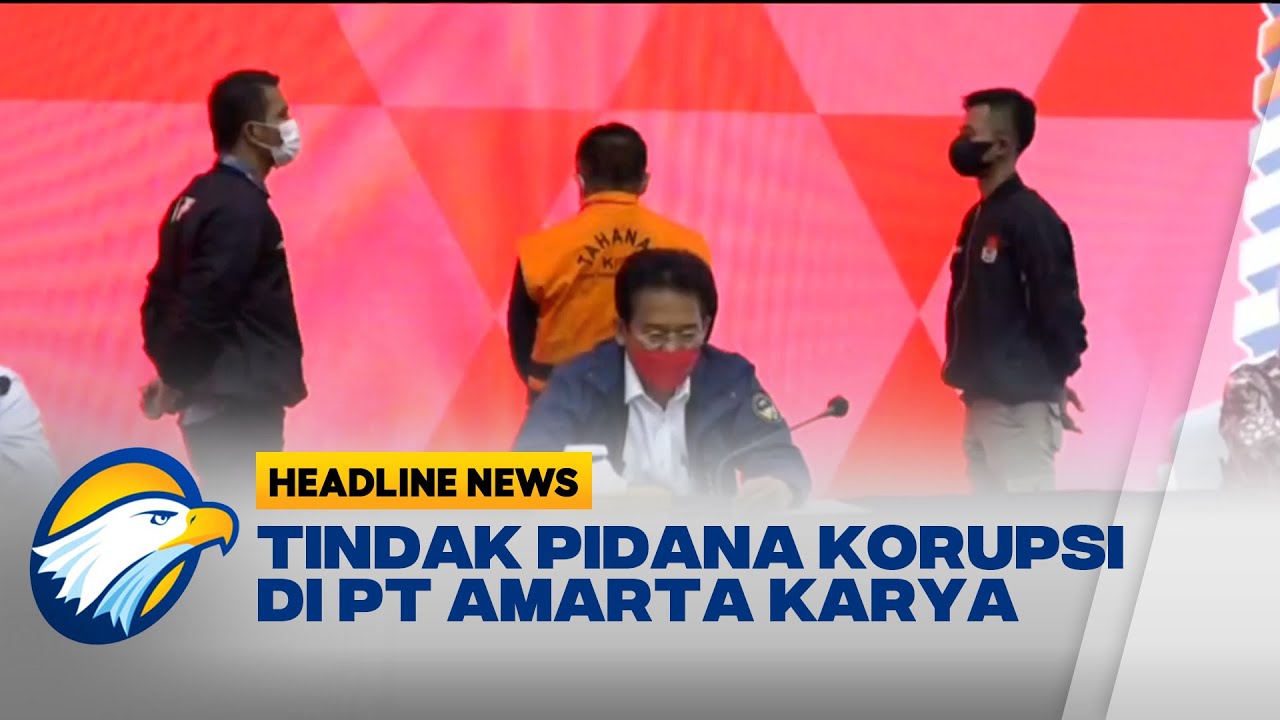 KPK Tahan Dirut Keuangan PT Amarta Karya - YouTube