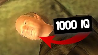 Oblivion NPCs having 1000 IQ for 8 minutes and 49 seconds straight