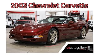 2003 Chevrolet Corvette 50th Anniversary For Sale - Walk Around