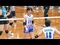 第６６回黒鷲旗 岡山シーガルズ 宮下遥 山口舞 2017 05 02