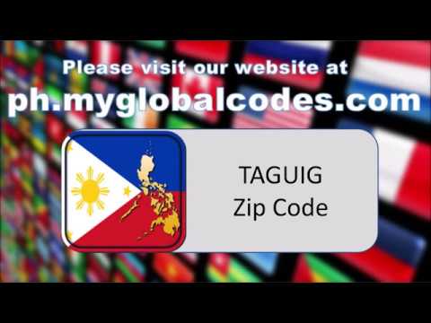 TAGUIG ZIP CODE - YouTube