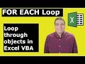 Excel VBA - How to loop through Rows |Cells |Worksheets| Workbooks