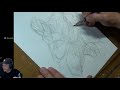 jim lee drawing spider man as a tribute to stan lee