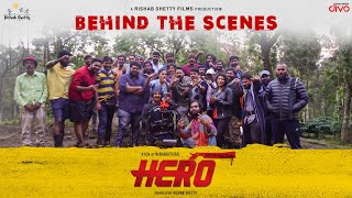 HERO - Behind The Scenes | Rishab Shetty | Ganavi Laxman | Pramod Shetty | M Bharath Raj