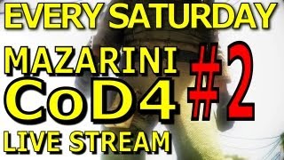 [ARCHIVE] Mazarini fan CoD4 stream #2  28.01.2012