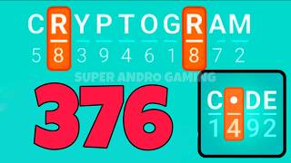 CRYPTOGRAM 376