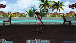 PSO2 351 Dance 47 Emote Lobby Action