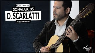 Alex Contreras plays Sonata K.35 by Domenico Scarlatti (1685-1757) | Siccas Media