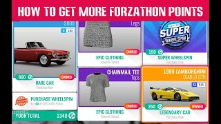 How to get more Forzathon Points in Forza Horizon 4