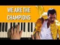 HOW TO PLAY - Queen - We Are The Champions (Piano Tutorial Lesson)