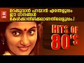 Is there anyone who doesn't remember those good days after listening to these songs..? OLD IS GOLD | 80s MALAYALAM HIT FILM SONGS