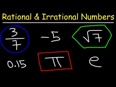 How do you know if its rational or irrational?