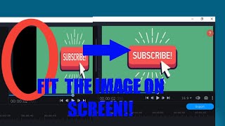How to fit picture video on screen in Movavi Video Suite