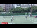 【2019夏関 qf】西岡航 近大 vs 松田康希 関大 2019関西学生テニス選手権 男子シングルス 準々決勝