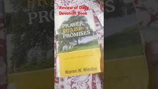 Review of Daily Devotion Book #christiandailydevotion