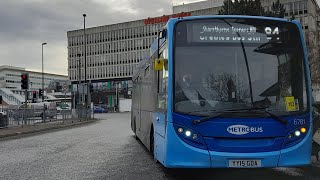 Onboard Metrobus Bus 6781