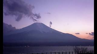 富士山ライブ動画 2020年4月の山中湖長池 タイムラプス