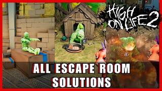 High on Life 2 Escape Room Solutions (All 3 Escape Rooms Guide) | Twilly's No Escape?!