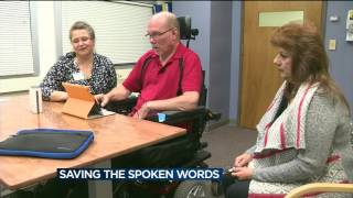 Voice bank saves words for ALS patients