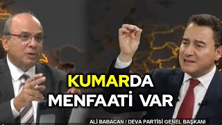 Yasa dışı kumar sitelerine bu yüzden dokunan yok. Ali Babacan iktidarın gizli hesaplarını anlattı