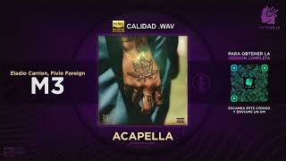 Eladio Carrión ft. Fivio Foreign - M3 🎙️ ACAPELLA  (Filtrar IA)