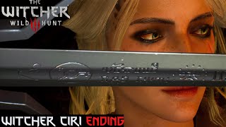 The Witcher 3: Wild Hunt ENDING - Tedd Deireadh, The Final Age - Ciri Becomes a Witcher | PS5 4K