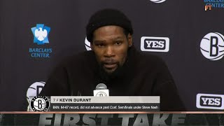 Kevin Durant was shocked the Nets fired Steve Nash | First Take