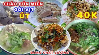 Quán Cháo Bún Miến Gỏi Vịt Cực Ngon Dành Cho Tín Đồ Ăn Uống Sài Gòn | Vietnamese duck salad porridge