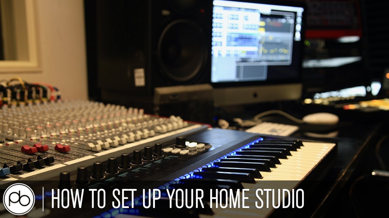 How To Set Up Your Home Studio Youtube