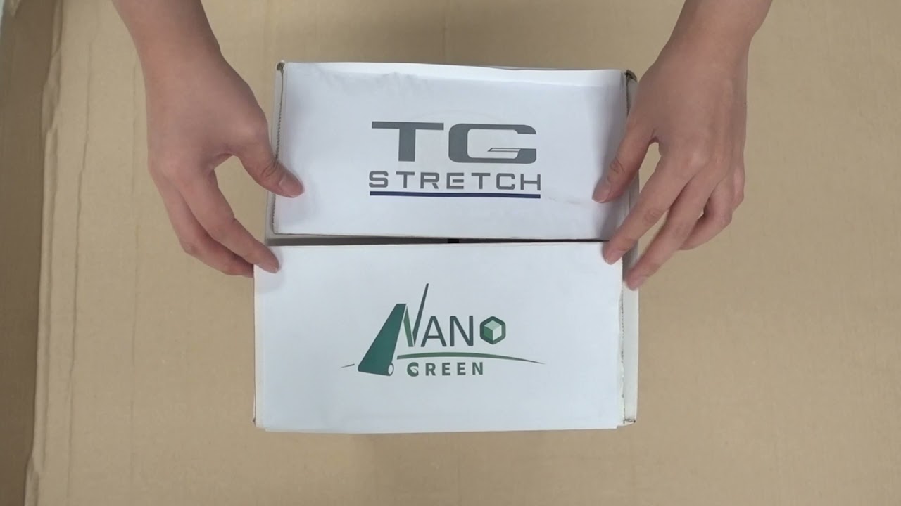 Nanogreen 30 Recycled Machine Stretch Film Youtube