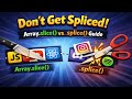 The SECRET to JavaScript Array Methods (Slice/Splice)